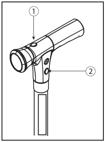 LED light and warning light