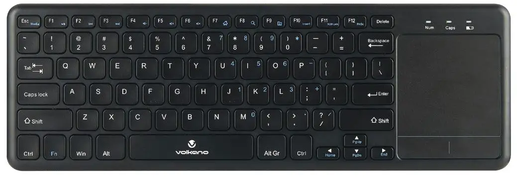 volkano Smart Wireless Keyboard with Trackpad Mouse2