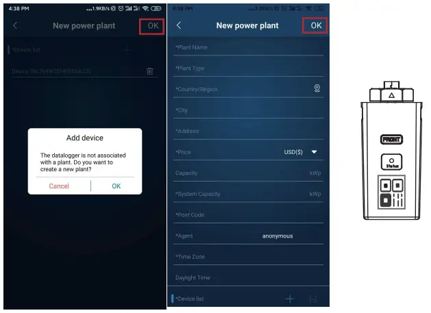 FOX-ESS SMART LAN Device - app15