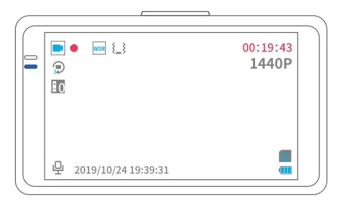 YAMDROK VIEW 1 Car Dash Camera - Camera setup 3