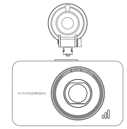 YAMDROK VIEW 1 Car Dash Camera - Product Installation