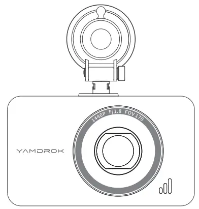 YAMDROK VIEW 1 Car Dash Camera