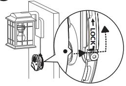 Remove and flip plate to removeMount the camera to the back