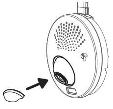 Roucan Camera and Smart Socket2 Attach Visor to the top of the