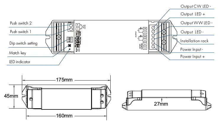 iskydance-V2-L(WZ)Zigbee-&-RF-2-in1-LED-Controller-fig4