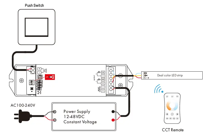 iskydance-V2-L(WZ)Zigbee-&-RF-2-in1-LED-Controller-fig6