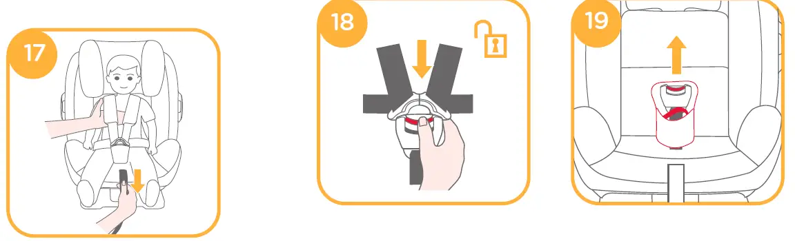 joie Fortifi R 9-36kg Child Restraint Seat 15