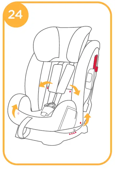 joie Fortifi R 9-36kg Child Restraint Seat 19