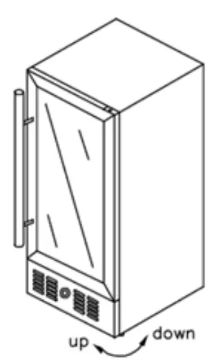 Avallon-AFR152SSLH-Freezerless-Refrigerator-1-Door-in-Stainless-Steel-fig-3