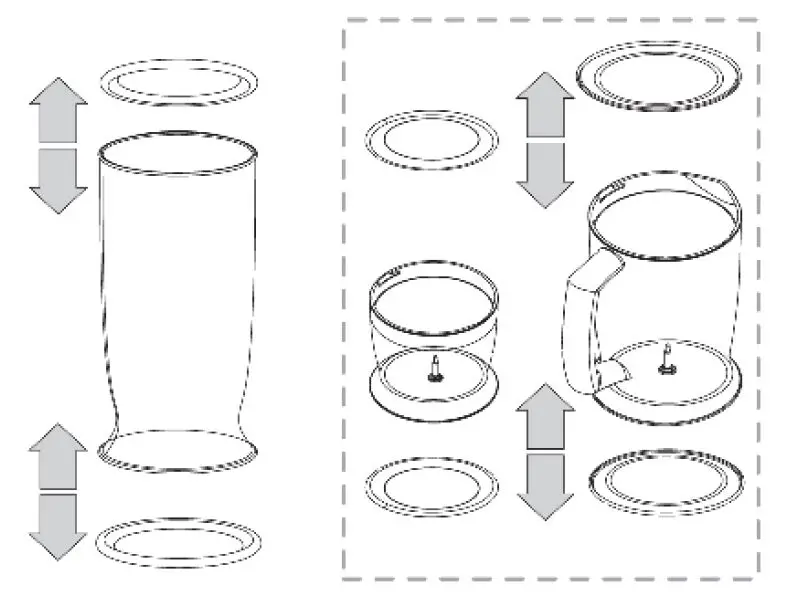 eta 3016 Cabero Electric Blender with Accessories 10