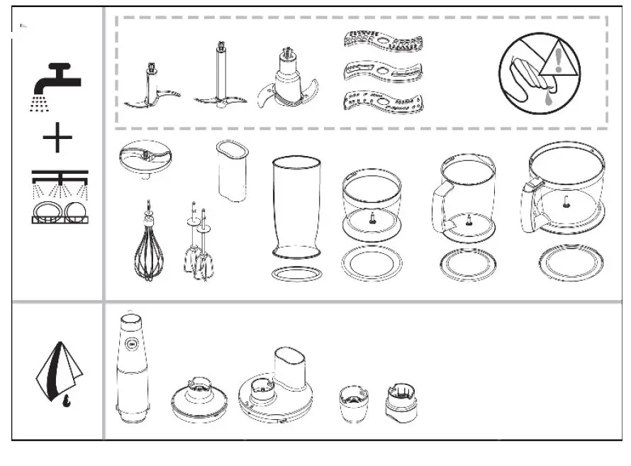 eta 3016 Cabero Electric Blender with Accessories 12