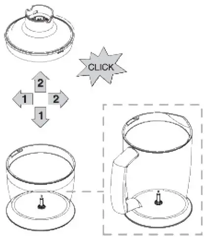 eta 3016 Cabero Electric Blender with Accessories 4