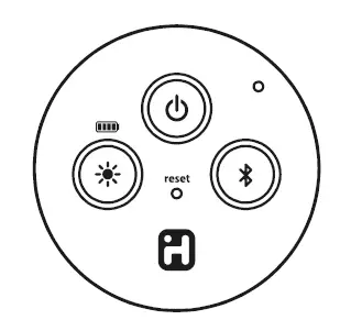 iHome iBT800 PLAYGLOW MINI Waterproof Portable Speaker FIG 1