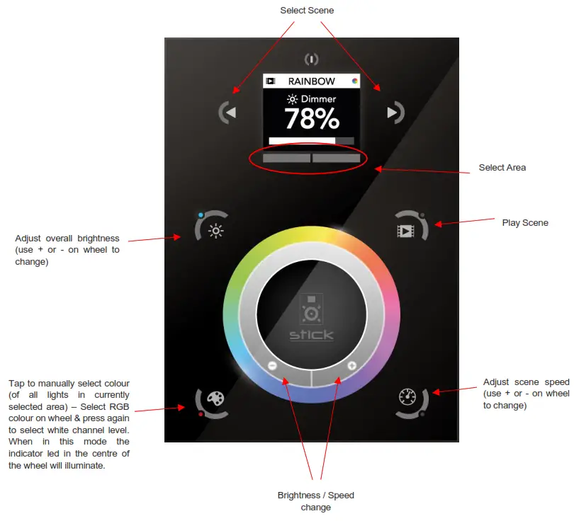 oceanled Wi Fi DMX TOUCH PANEL CONTROLLER KITS - fig7