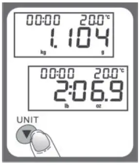 HYUNDAI-KVE-305-Electronic-Kitchen-Scale-fig-6