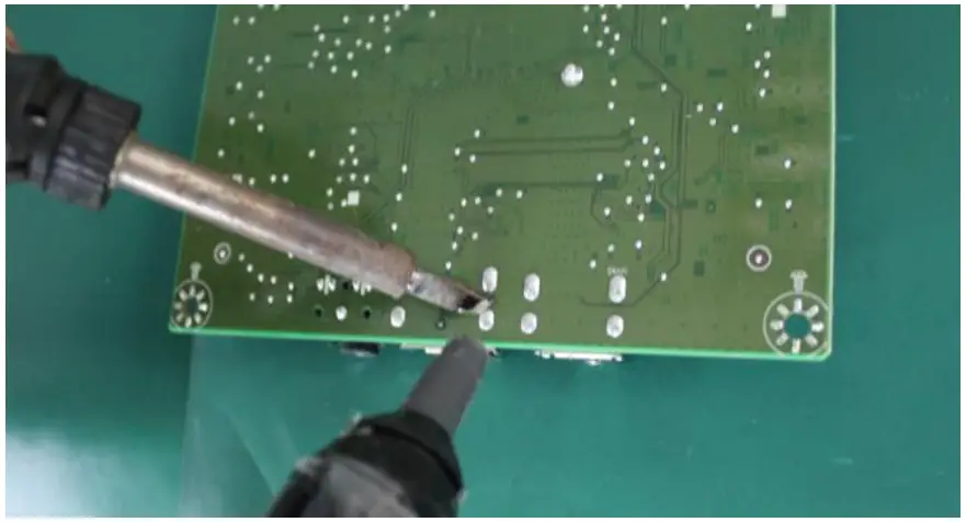 Repair the DP connector