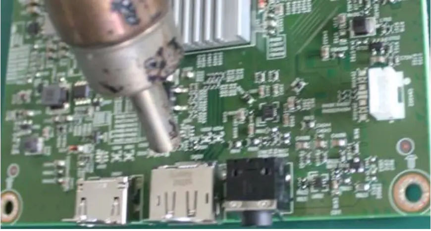 Repair the DP connector