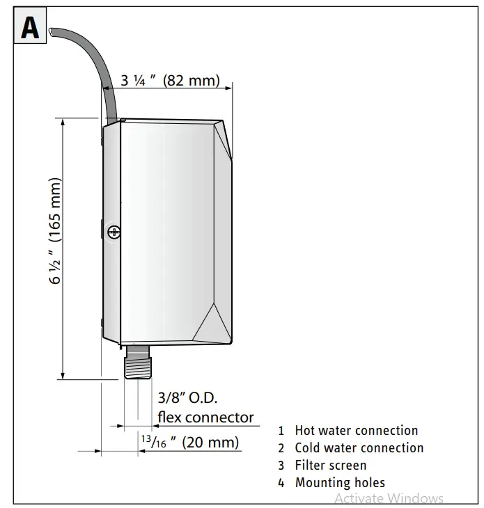 STIEBEL ELTRON Mini 2-1 Tankless Electric Water Heater-FIG 7