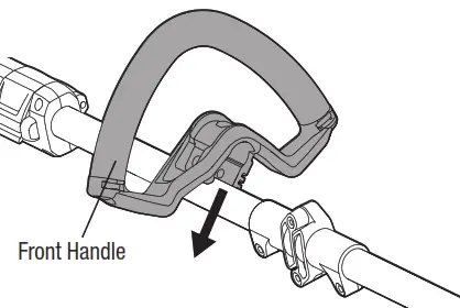 EGO AQH1500 Quick-Adjust String Trimmer Handle - FIG 12