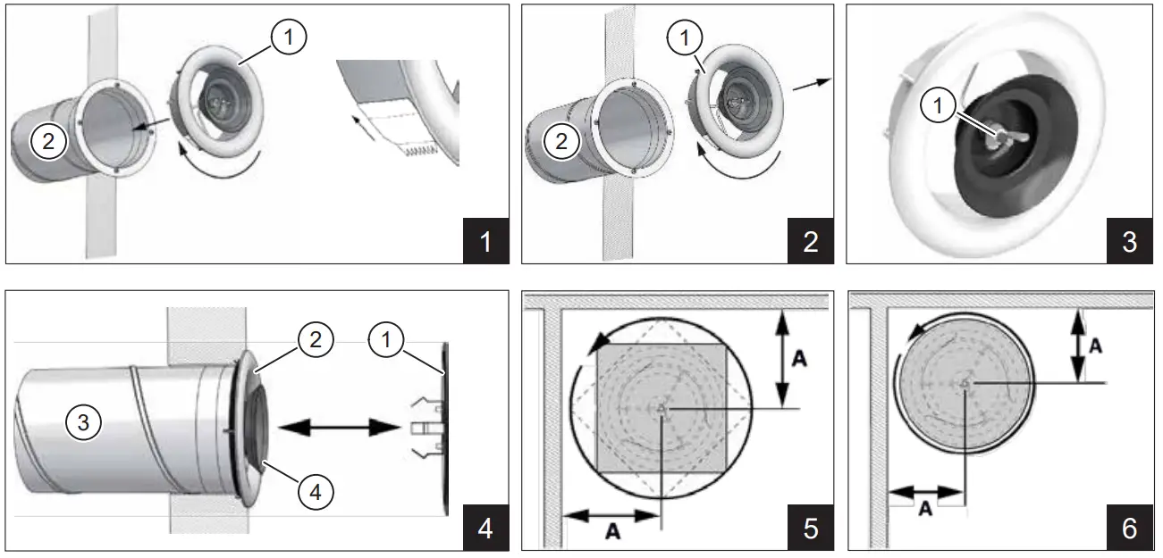 MELTEM M WRG II DVU E Decentral ventilation with heat recovery - fig