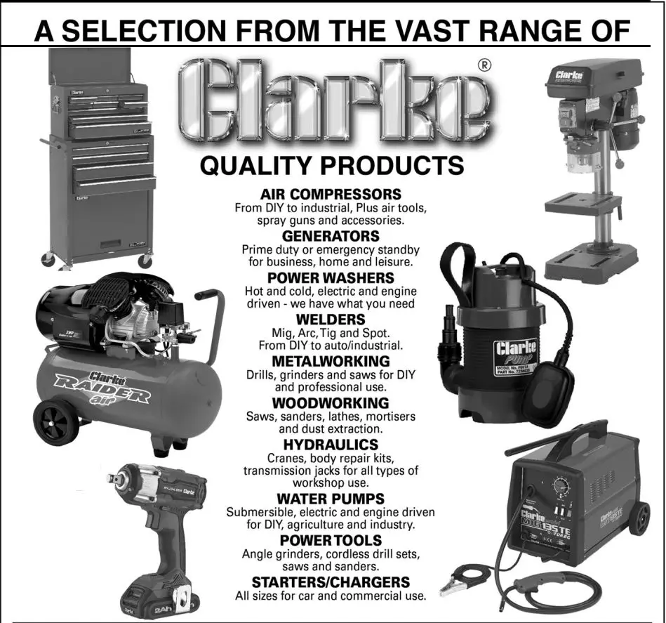 Clarke CWBP300 Submersible Water Butt Pump Instruction Manual - Others Product