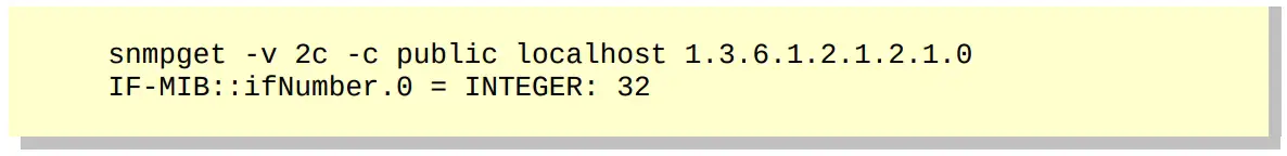 snmpget example