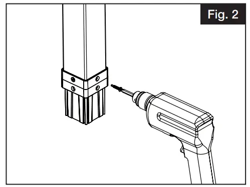 Barrette OUTDOOR LIVING 73050522 VersaRail 2.5 in Post Extension - 2