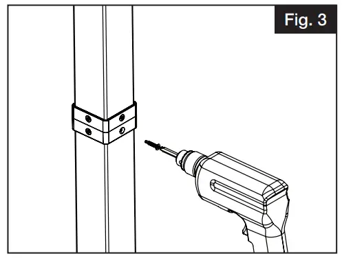 Barrette OUTDOOR LIVING 73050522 VersaRail 2.5 in Post Extension - 3