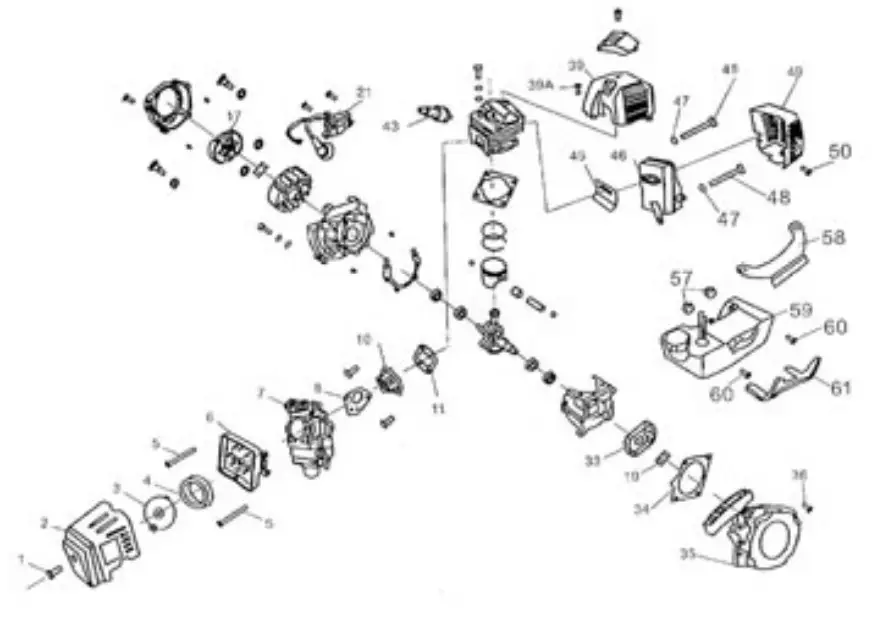 Handy THPMT Petrol Mini Tiller - ENGINE