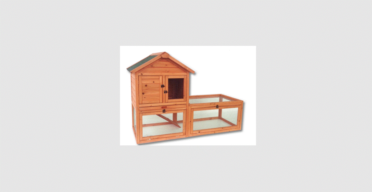 Wiltec 50023 Two Storey Rabbit Hutch Instruction Manual