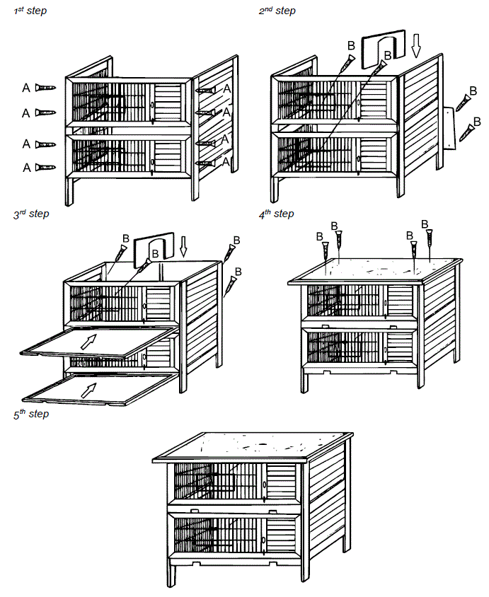 WILTEC-LOGOWILTEC-50023-Two-Storey-Rabbit-Hutch-FIG-3