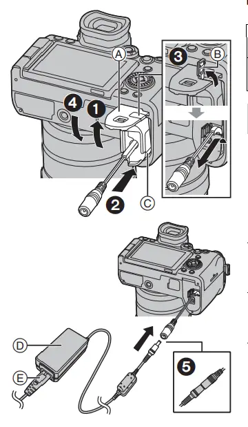 Panasonic DMW-DCC17 DC Coupler FIG 1