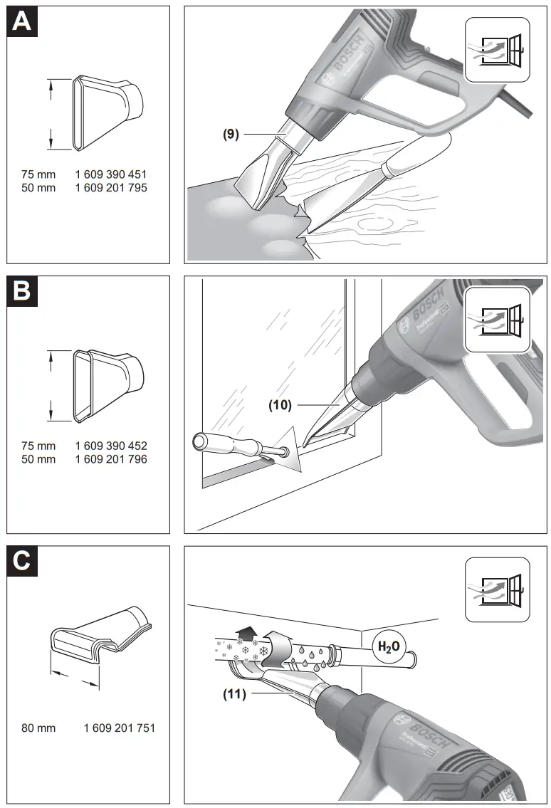 BOSCH GHG 20 63 Professional Heat Gun - fig1