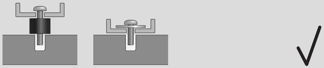Mounting instruction