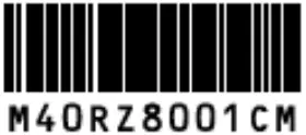 KDK M40R Electric Fan - Bar Code