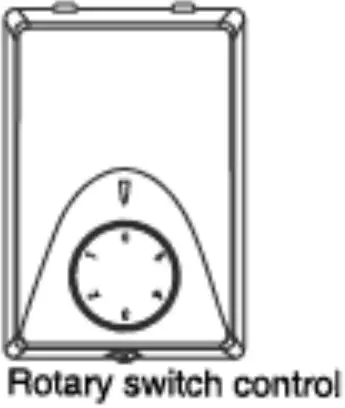 KDK M40R Electric Fan - Switch