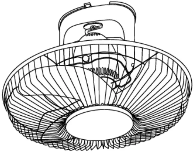 KDK M40R Electric Fan