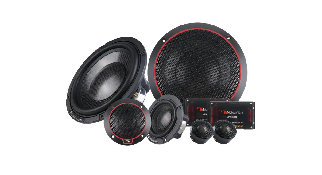 Nakamichi Nsto-6530 6.5 Inch 3 Way Component Speaker User Manual