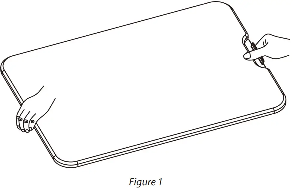 StarTech com LAPTOP SIT STAND Ergonomic Adjustable Laptop Sit Stand Desk Converter - Fig 1