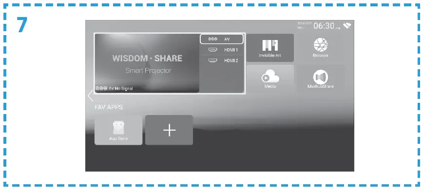 OVERMAX Multipic 5.1 Smart Projector fig 7