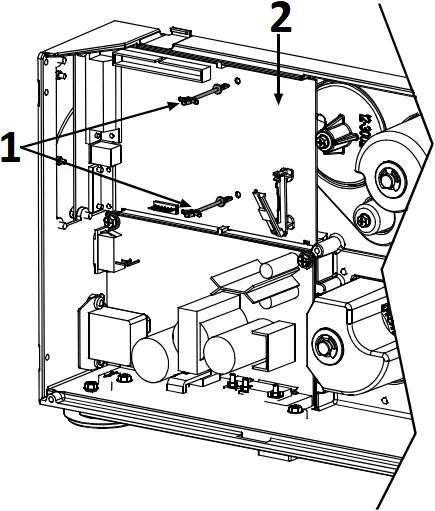 DMXrfNet III - Installing the Communication Card 1