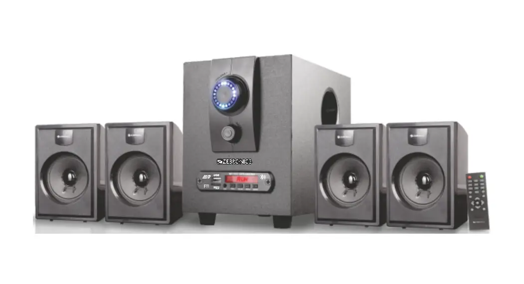 Zebronics Zeb-bt2717rucf 4.1 Multimedia Speakers User Manual Zebronics Zeb-bt2717rucf 4.1 Multimedia Speakers User Manual