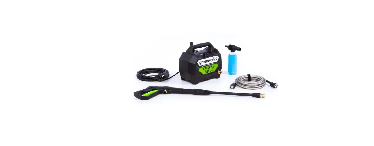 Greenworks Gwk 1700psi Pressure Washer User Guide