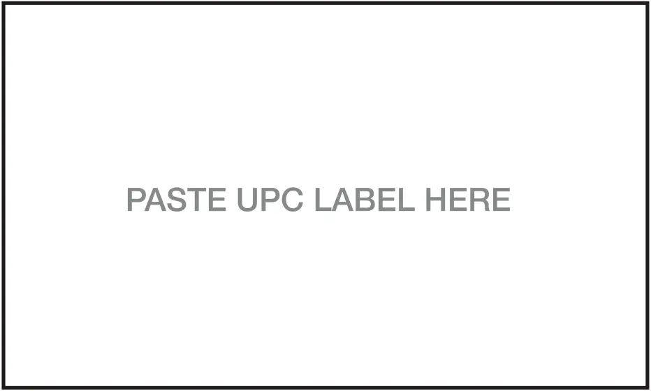 JB450E-RM - UPC label