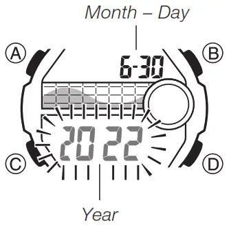 CASIO WS1300H 1AV Digital Watch - CASIO WCASIO WS1300H 1AV Digital Watch