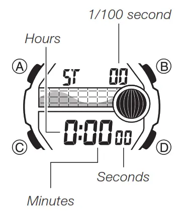 CASIO WS1300H 1AV Digital Watch - CASIO