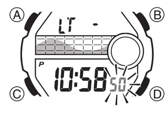 CASIO WS1300H 1AV Digital Watch - alam CASIO W