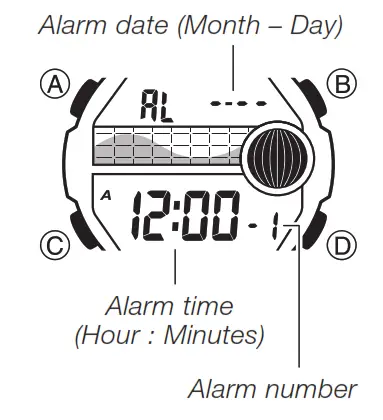 CASIO WS1300H 1AV Digital Watch - alam CASIO WS1300H 1AV CASIO WS1300H 1AV Digita