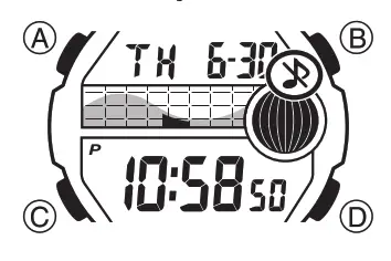 CASIO WS1300H 1AV Digital Watch - alam CASIO WS1300H 1AV CASIO WS1300H 1AV Digital