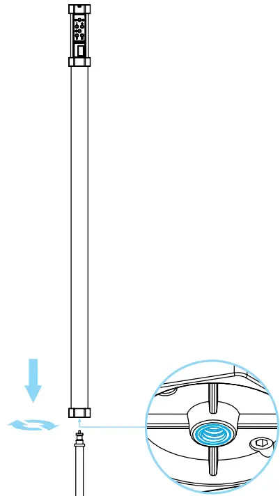 GVM BD60 RGB LED Tube Wand Light - Figure 2